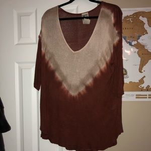 Free People Tye Dye Top